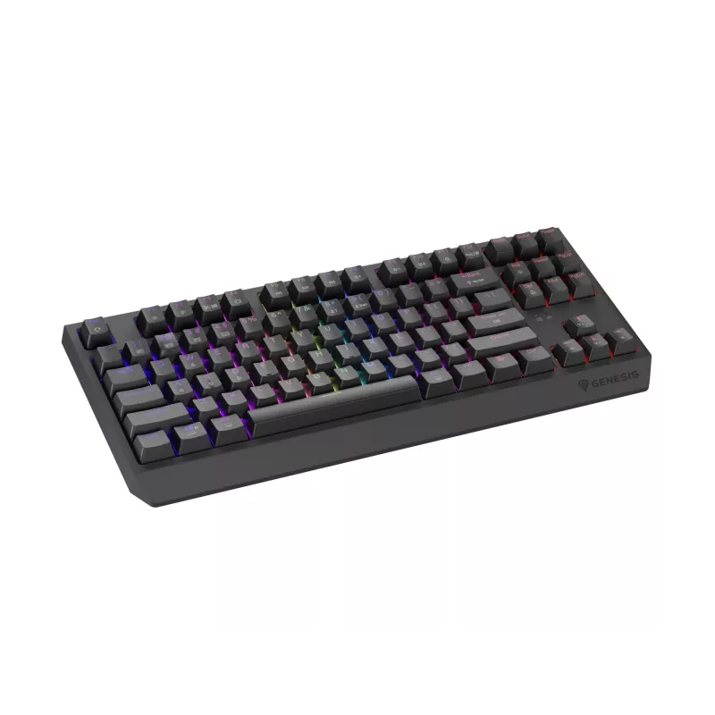 GENESIS Thor 230 TKL Tastatur Gaming USB + RF Wireless + Bluetooth QWERTZ Schwarz