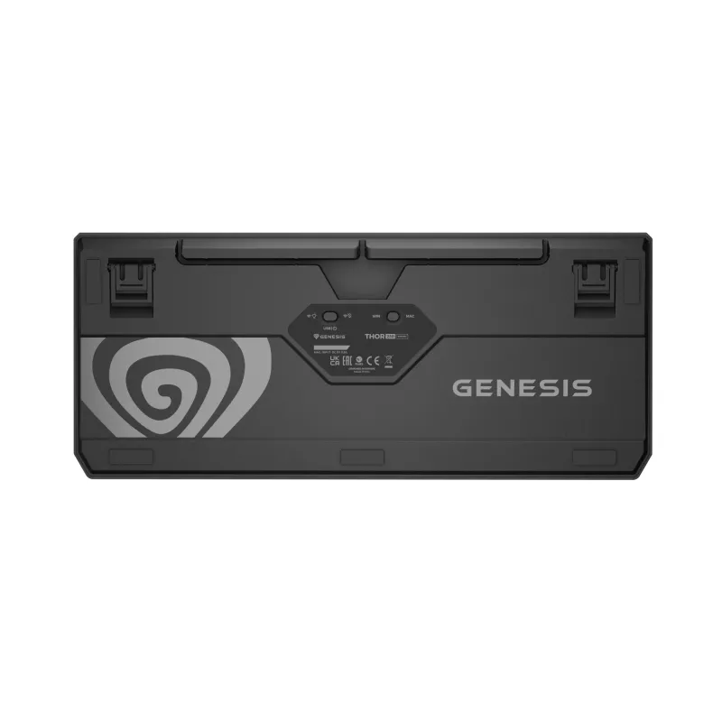 GENESIS Thor 230 TKL Tastatur Gaming USB + RF Wireless + Bluetooth QWERTZ Schwarz