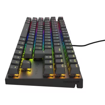 GENESIS Thor 303 TKL Tastatur Gaming USB QWERTY US English Schwarz