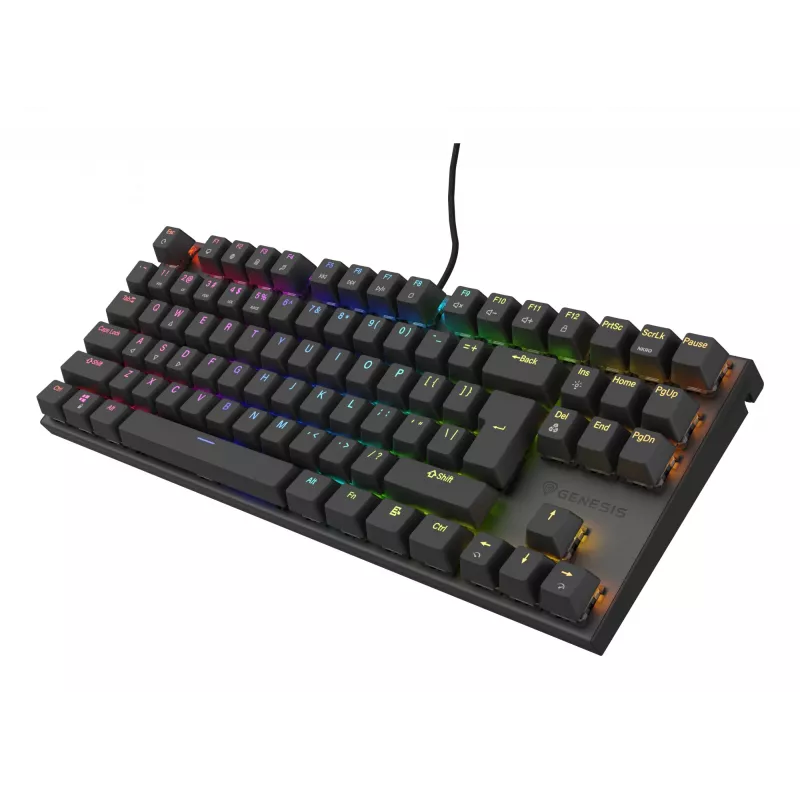 GENESIS Thor 303 TKL Tastatur Gaming USB QWERTY US English Schwarz