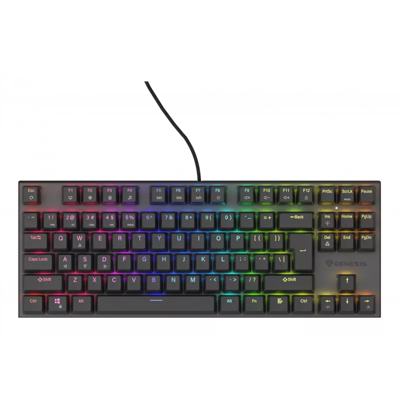 GENESIS Thor 303 TKL Tastatur Gaming USB QWERTY US English Schwarz