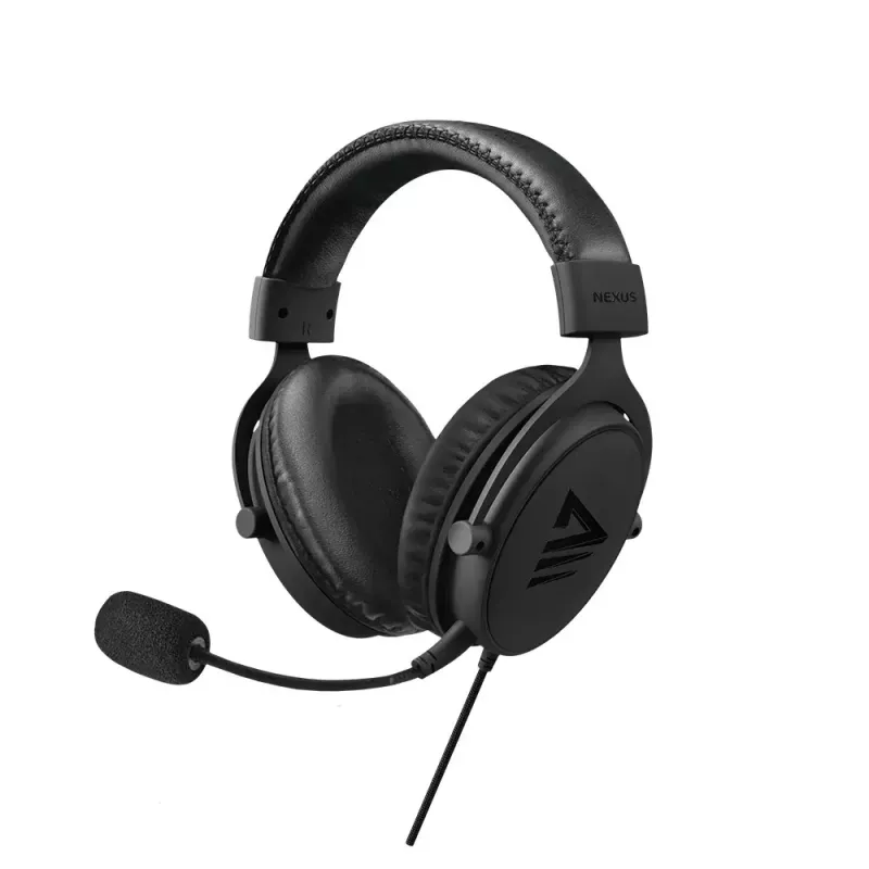 Headset Savio NEXUS Kabelgebundenes Gaming-Headset Schwarz