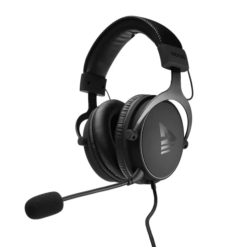 Headset Savio NEXUS Kabelgebundenes Gaming-Headset Schwarz