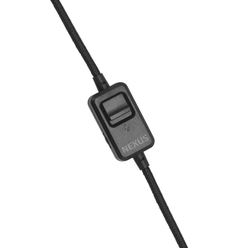 Headset Savio NEXUS Kabelgebundenes Gaming-Headset Schwarz