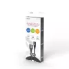 USB 2.0-Kabel SAVIO CL-155, USB A auf austauschbar USB-C / Micro-USB B / Lightning, 2 m, schwarz