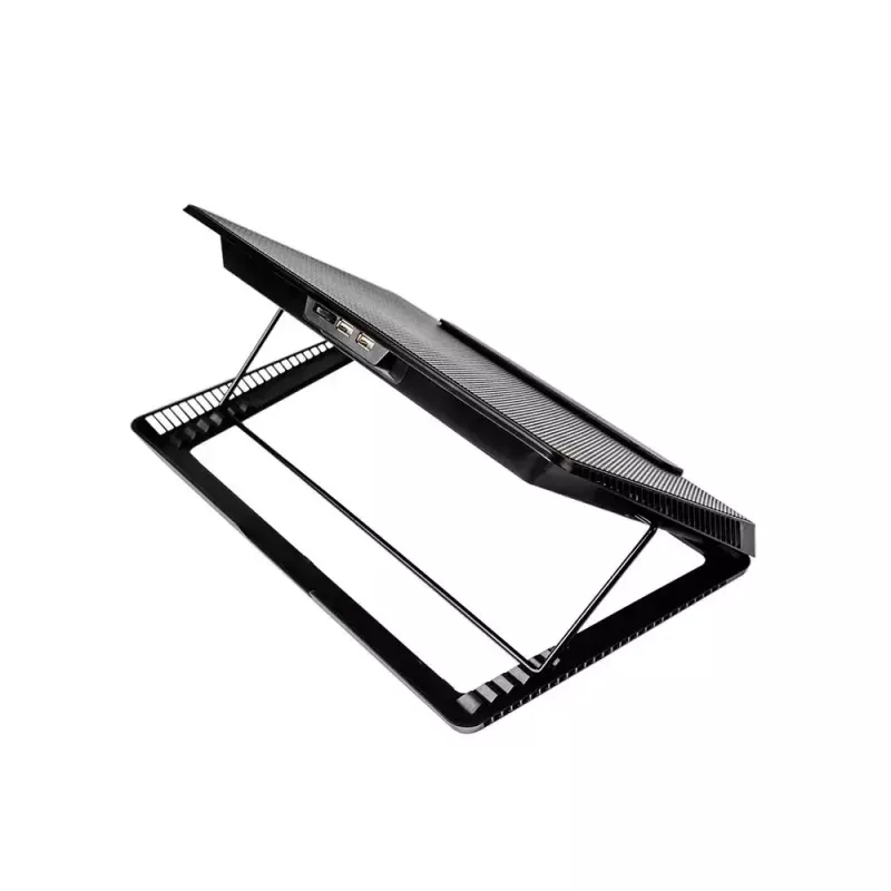 Laptop-Kühlpad SAVIO COS-01 mit 6 beleuchteten Lüftern 2000 U/min, USB 2.0, für bis zu 17,3-Zoll-Bildschirme
