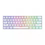 Savio WHITEOUT X2 RED Gaming-Tastatur USB QWERTY Mechanisch 61 Tasten