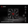 CPU-Luftkühler SAVIO Vortex X2 Schwarz – 120-mm-Lüfter, Höhe 157 mm, PWM, kompatibel mit LGA 2066