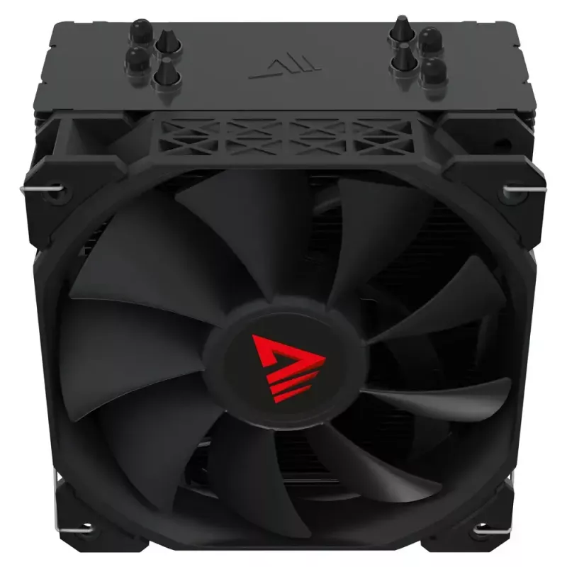 CPU-Luftkühler SAVIO Vortex X2 Schwarz – 120-mm-Lüfter, Höhe 157 mm, PWM, kompatibel mit LGA 2066
