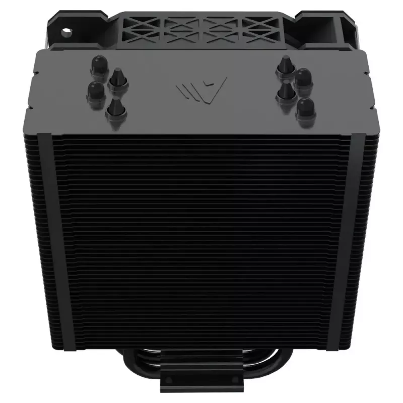 CPU-Luftkühler SAVIO Vortex X2 Schwarz – 120-mm-Lüfter, Höhe 157 mm, PWM, kompatibel mit LGA 2066