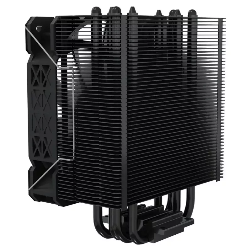 CPU-Luftkühler SAVIO Vortex X2 Schwarz – 120-mm-Lüfter, Höhe 157 mm, PWM, kompatibel mit LGA 2066
