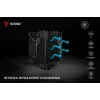 CPU-Luftkühler SAVIO Vortex X2 Schwarz – 120-mm-Lüfter, Höhe 157 mm, PWM, kompatibel mit LGA 2066
