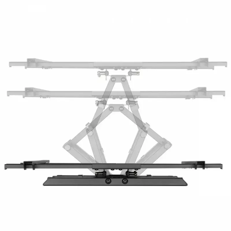 Wand-TV-Halterung MACLEAN MC-881 für 37–85 Zoll Fernseher, VESA bis 600x400, Belastung 60 kg, schwarz
