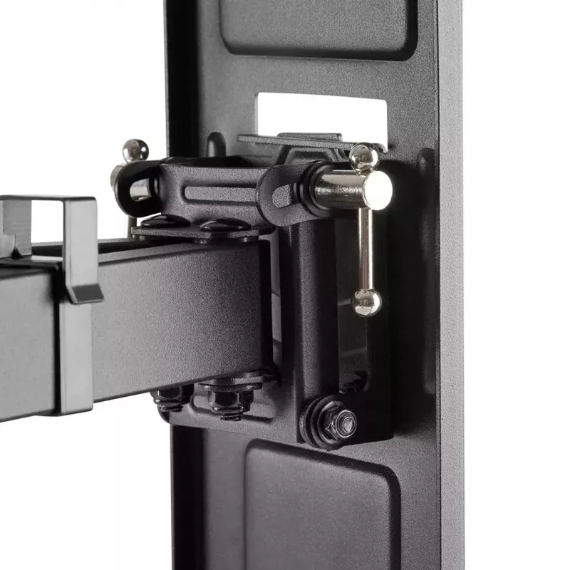 Wand-TV-Halterung MACLEAN MC-881 für 37–85 Zoll Fernseher, VESA bis 600x400, Belastung 60 kg, schwarz