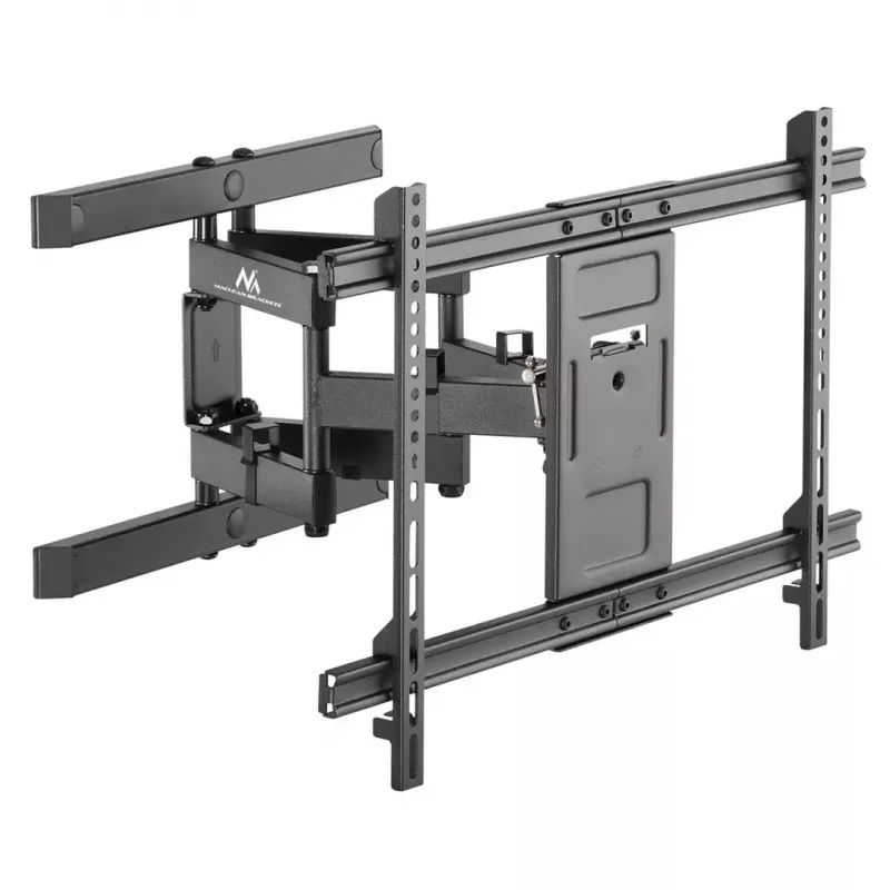 Wand-TV-Halterung MACLEAN MC-881 für 37–85 Zoll Fernseher, VESA bis 600x400, Belastung 60 kg, schwarz