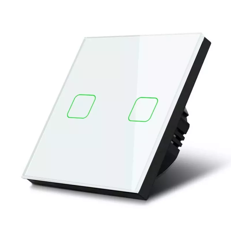 Touch-Lichtschalter MACLEAN MCE703W, Glasfront, 1-fach, 220V