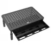 Laptop-Ständer MACLEAN MC-946 für 13–32 Zoll Geräte, 3-stufige Höhe (11/13/15 cm), Schublade, schwarz, bis 20 kg