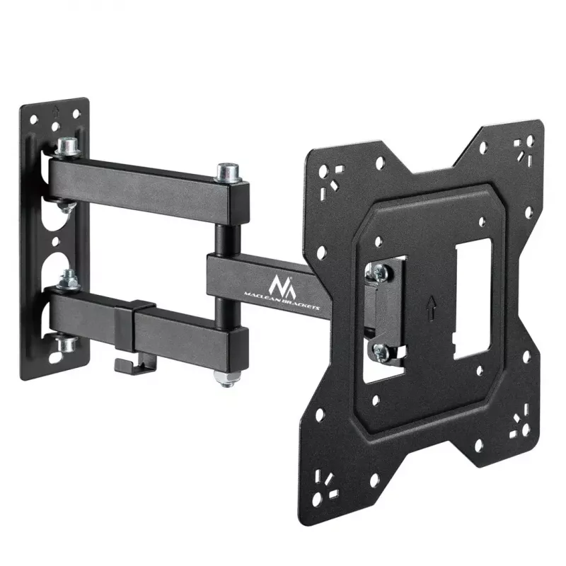 Wandhalterung MACLEAN MC-700N VESA 200x200 für 23–43 Zoll Bildschirme, max. 30 kg, schwarz