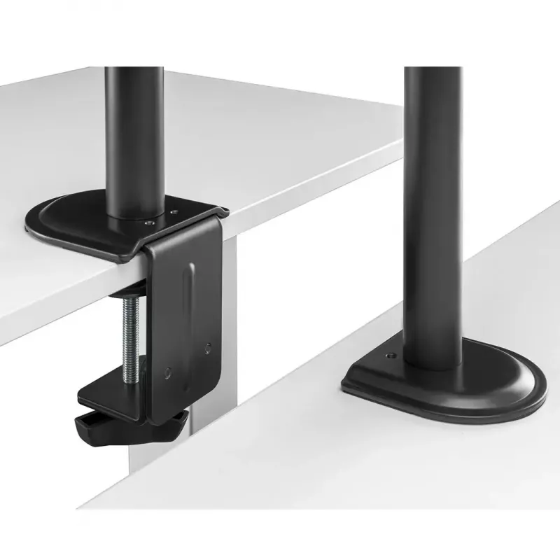 Monitor-Tischhalterung MACLEAN MC-753N für 17–32 Zoll Bildschirme, VESA 75x75 / 100x100, max. 9 kg, Neigung ±45°, Schwenkung ±180°, höhenverstellbar