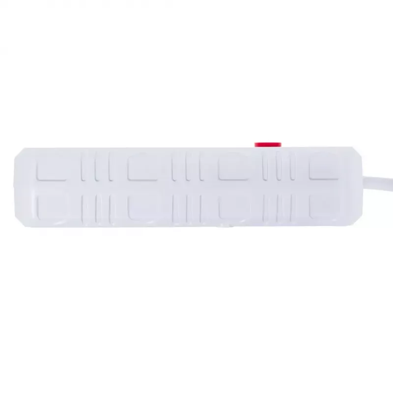 Steckdosenleiste MACLEAN MCE393 W — 4 Steckdosen + 3×USB, 110–240V, 2,1A USB, 2500W, 3 m, weiß