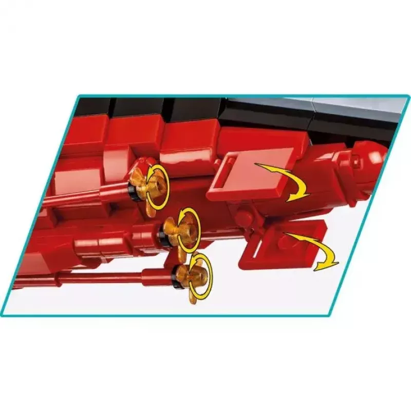 Bausatz COBI Schlachtschiff Gneisenau 2417 Teile
