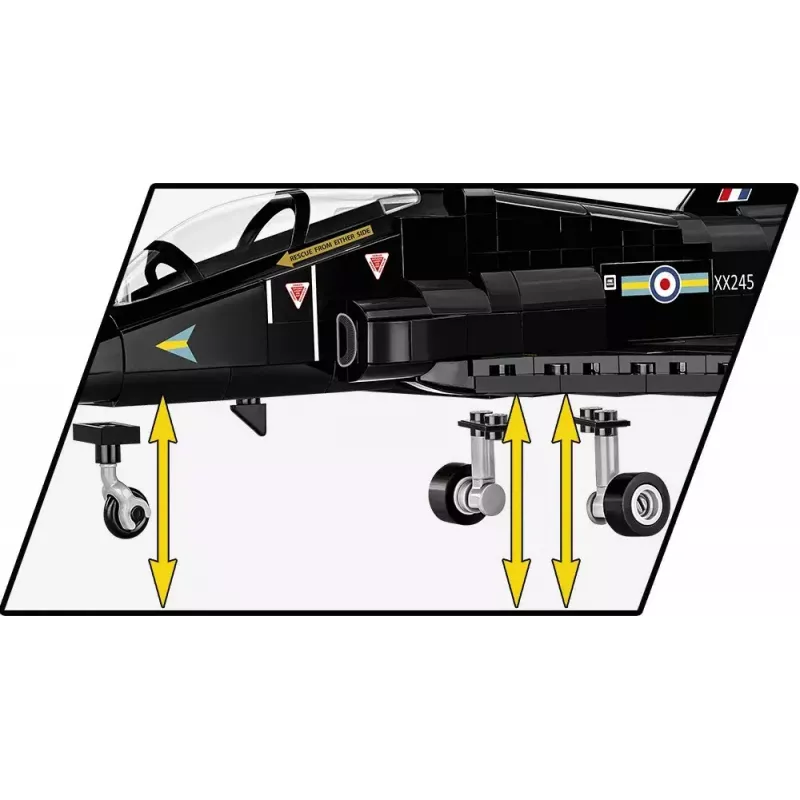 Konstruktionsspielzeug Cobi BAe Hawk T1 Modellbausatz 5845 Teile von Cobi