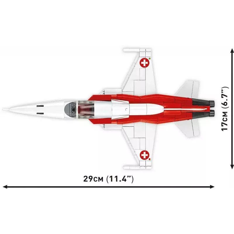 Konstruktionsspielzeug Cobi Northrop F-5E Tiger II Modell 5857 Bausteinset