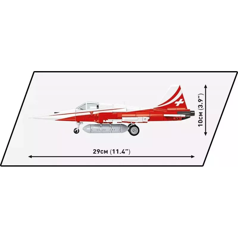 Konstruktionsspielzeug Cobi Northrop F-5E Tiger II Modell 5857 Bausteinset