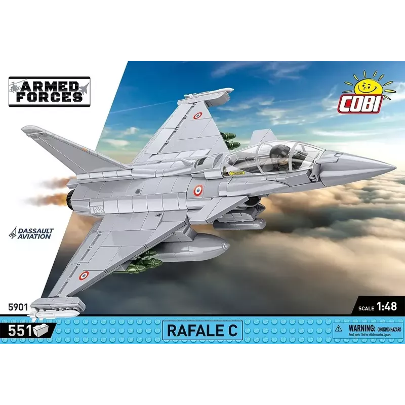 Konstruktionsbausteine-Set Cobi Rafale C 551 Teile Modell COBl-5901