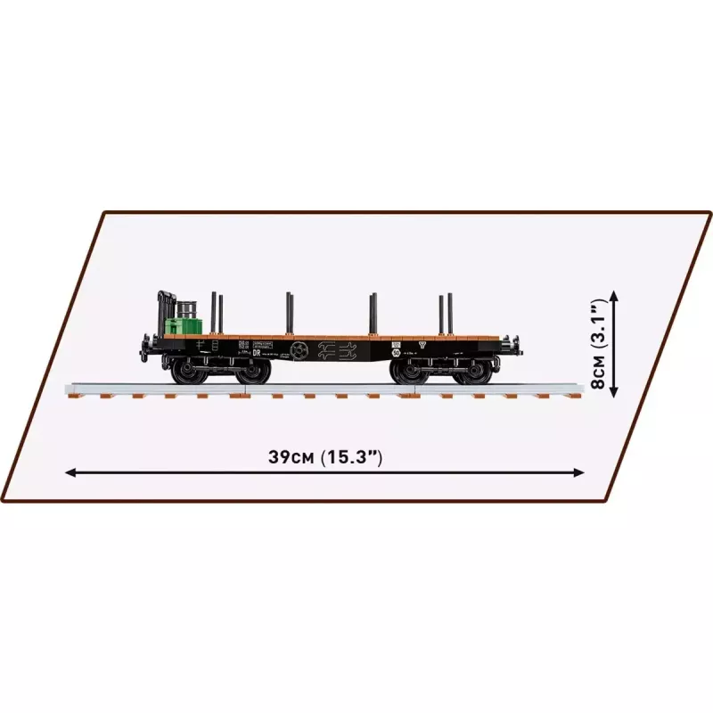 Konstruktionsspielzeug Cobi Schwerlast-Lkw-Modell COBI-6284, Maßstab 1:35