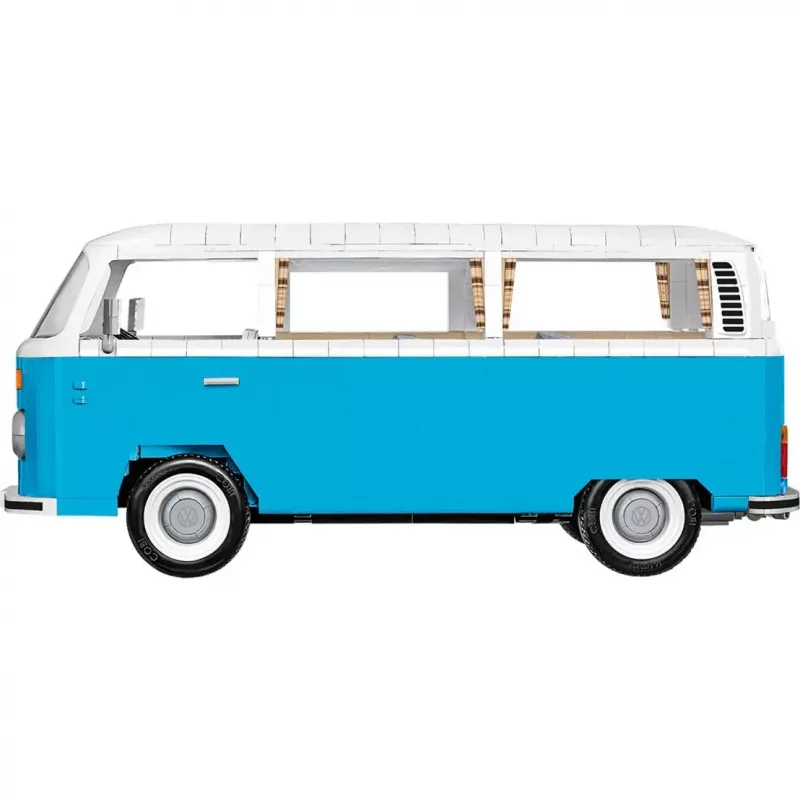 Cobi Bauspielzeug Volkswagen T2b Bus, hellblau/weiß, Maßstab 1:12