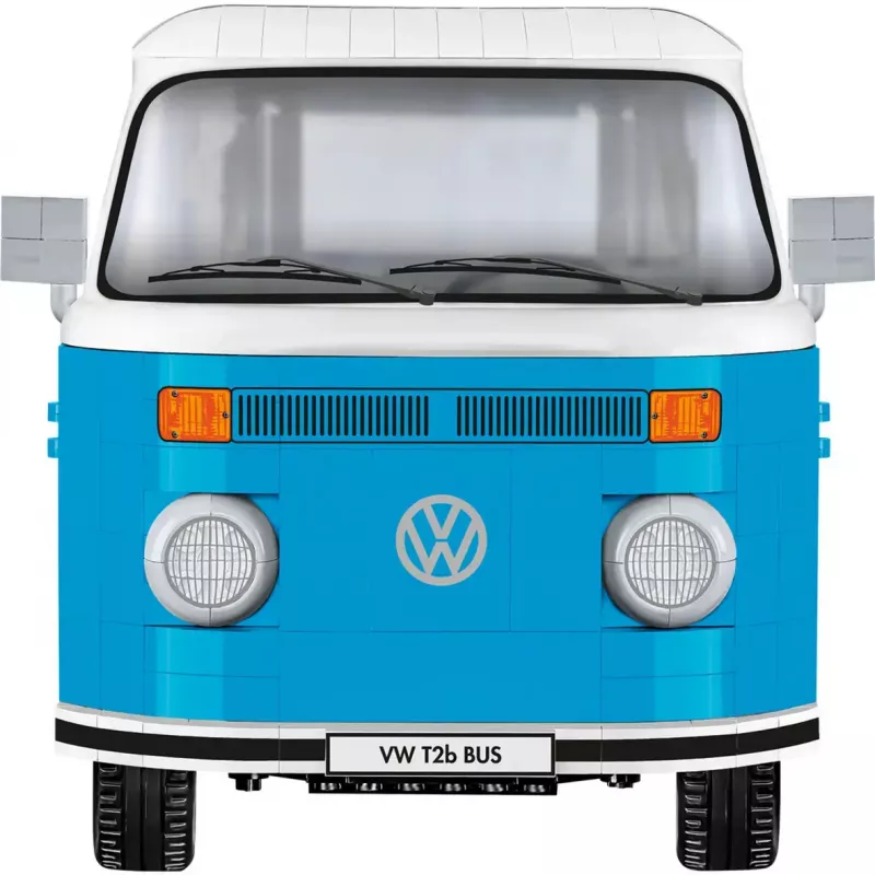 Cobi Bauspielzeug Volkswagen T2b Bus, hellblau/weiß, Maßstab 1:12
