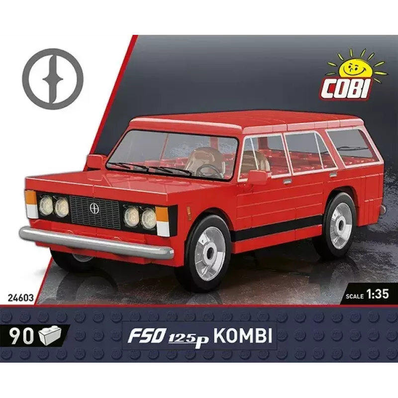 Bausteinset Cobi Blocks FSO 125p 90 Blöcke COBI-24603 – 90 Kunststoff-Bausteine