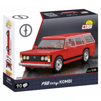 Bausteinset Cobi Blocks FSO 125p 90 Blöcke COBI-24603 – 90 Kunststoff-Bausteine