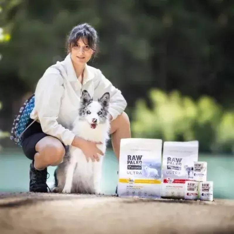 VETEXPERT RAW PALEO Puppy Monoprotein Kabeljau 400 g, getreidefrei, für Junghunde, Dose