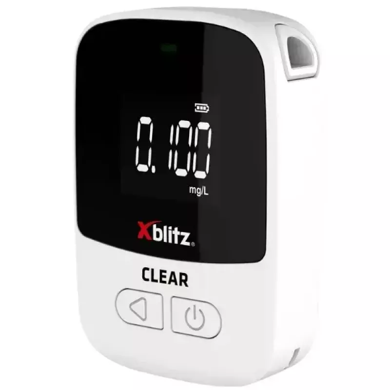 Alkoholtester Xblitz XB-CLEAR ELEKTROCHEMISCHER Sensor, tragbarer Handtester