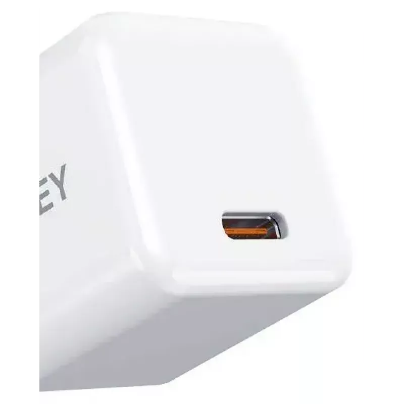 USB-C Mini-Ladegerät Aukey PA-F5 20W PD — Kompaktes 20W PD-Schnellladegerät
