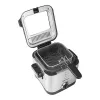 Fritteuse Mesko Home MS 4910 Single 1,5 L 900 W Schwarz Satinstahl