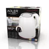 Elektro-Wasserkocher Adler AD 1277 1,7 l 2200 W Weiß