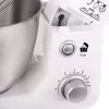 Küchenmaschine Adler AD 4216, 500 W, 4-l-Edelstahlschüssel, weiß