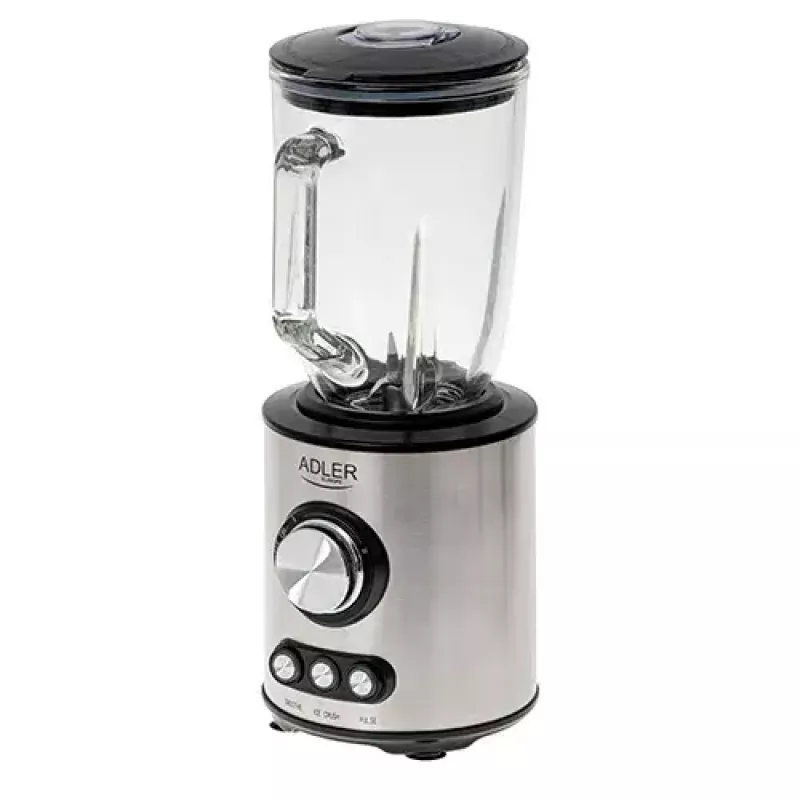 Tischmixer Adler AD 4078 Schwarz Edelstahl Transparent