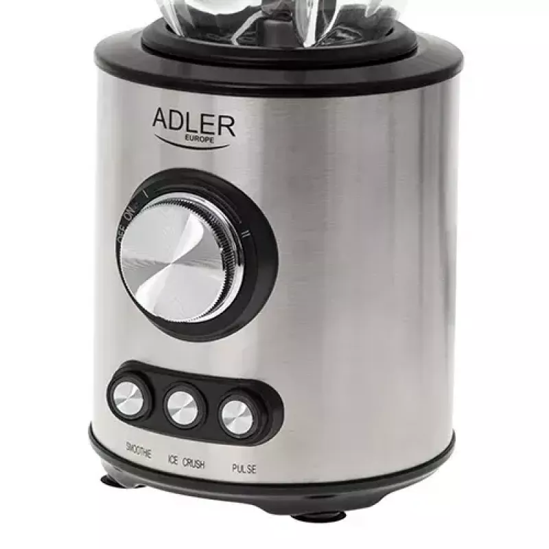 Tischmixer Adler AD 4078 Schwarz Edelstahl Transparent