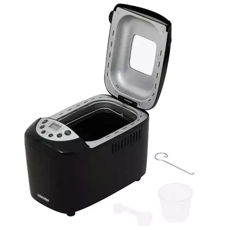 Brotbackautomat Mesko Home MS 6022 850 W Schwarz Digitaler Timer