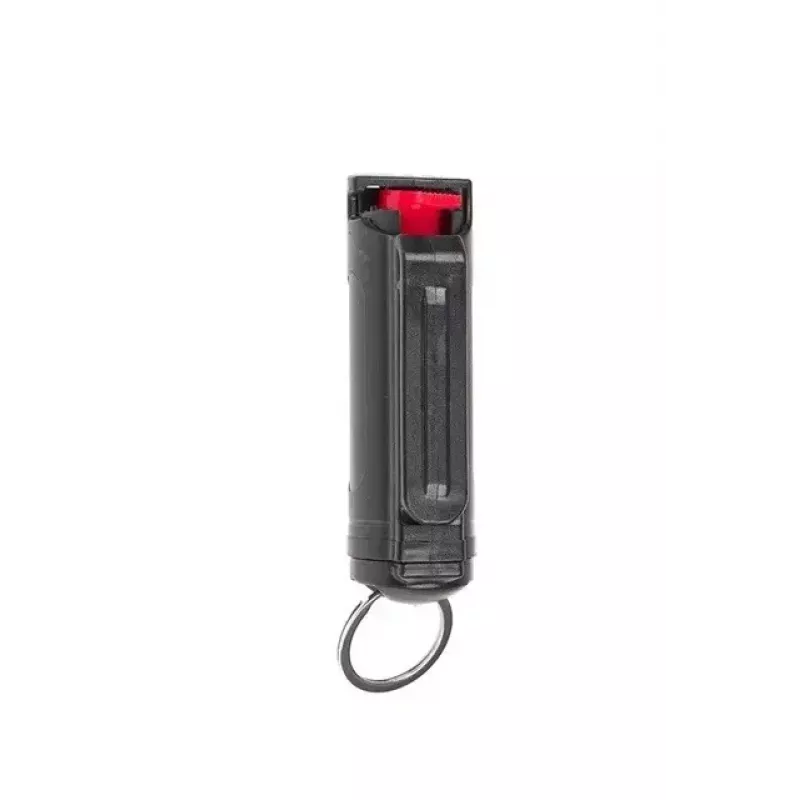 Persönliches Verteidigungs-Pfefferspray-Gel GUARD YC-10014, 20 ml, Gel, 2.000.000 SHU, schwarz, Schlüsselclip