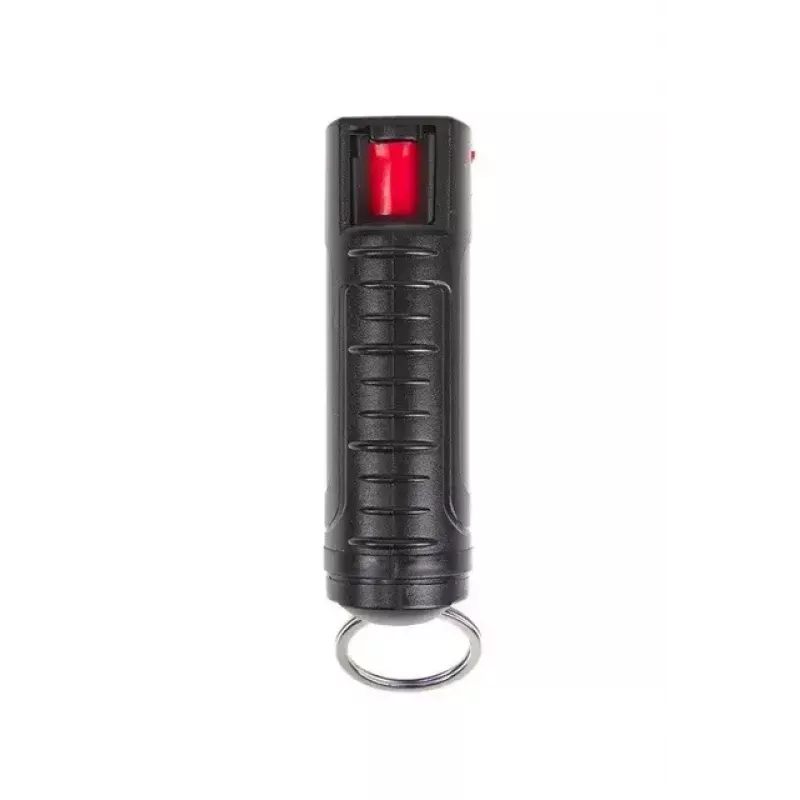 Persönliches Verteidigungs-Pfefferspray-Gel GUARD YC-10014, 20 ml, Gel, 2.000.000 SHU, schwarz, Schlüsselclip
