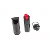 Persönliches Verteidigungs-Pfefferspray-Gel GUARD YC-10014, 20 ml, Gel, 2.000.000 SHU, schwarz, Schlüsselclip