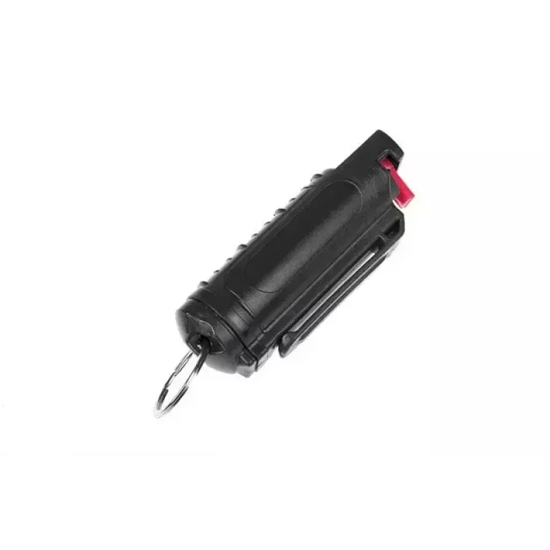 Persönliches Verteidigungs-Pfefferspray-Gel GUARD YC-10014, 20 ml, Gel, 2.000.000 SHU, schwarz, Schlüsselclip