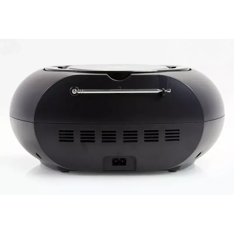 Tragbarer Ghettoblaster MANTA BBX007 mit Bluetooth 5.0, UKW-Radio (87,5–108 MHz), LCD, Teleskopantenne