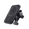 Auto-Wireless-Ladegerät 3MK HARDY MagCharger — Auto USB-C 5/9V, schnelles kabelloses Laden, Schwarz