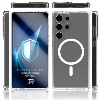Schutzhülle 3MK Armor MagCase für Samsung Galaxy S25 Ultra – langlebig, leicht, magnetisch kompatibel